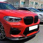 BMW X3 G01 2018– Priekšējā bampera lūpa Lip V2 (F97 2018-2021, oglekļa šķiedra) foto 4
