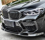BMW X4 G02 2018– Priekšējā bampera lūpa Lip V2 (F98 2018-2021, oglekļa šķiedra) foto 6