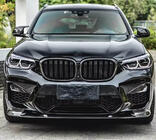 BMW X4 G02 2018– Priekšējā bampera lūpa Lip V2 (F98 2018-2021, oglekļa šķiedra) foto 7