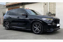 BMW X5 G05 2019–2026 Paradigm V-3 priekšējā bampera lūpa (2018-2022, spīdīgi melna) foto 2