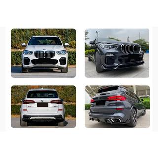 Paradigm V-3 priekšējā bampera lūpa (2018-2022, spīdīgi melna) BMW X5 G05 2019–2026 foto 4