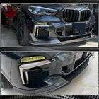 BMW X5 G05 2019–2026 Priekšējā bampera lūpas spoileris Paradigm V-4 (2018-2022, dabīgs oglekļa šķiedras) foto 7