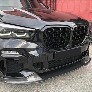 Priekšējā bampera lūpas spoileris Paradigm V-4 (2018-2022, dabīgs oglekļa šķiedras) foto 4
