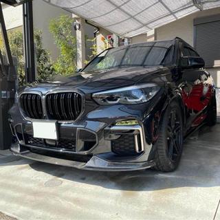 Priekšējā bampera lūpa FRP V5 (2019-2022 M-Sport) foto 3