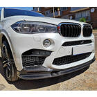 BMW X5 F15 2013–2018 Priekšējā bampera lūpa Lip V2 (F85, oglekļa šķiedra) foto 2