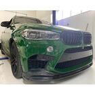 BMW X5 F15 2013–2018 Priekšējā bampera lūpa Lip V2 (F85, oglekļa šķiedra) foto 5