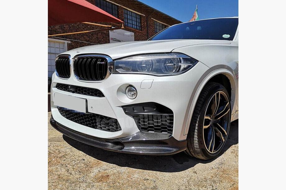 BMW X5 F15 2013–2018 Priekšējā bampera lūpa Lip V2 (F85, oglekļa šķiedra) Image