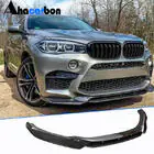 BMW X6 F16 2014–2019 Priekšējā bampera lūpa Lip V1 (F86, karbons) foto 1