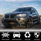BMW X6 F16 2014–2019 Priekšējā bampera lūpa Lip V1 (F86, karbons) foto 3