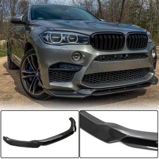 Priekšējā bampera lūpa Lip V1 (F86, karbons) BMW X6 F16 2014–2019 foto 2