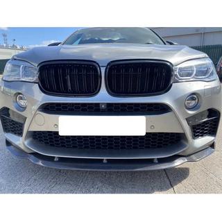 Priekšējā bufera lūpas uzlika Lip V3 (F86, oglekļa šķiedra) BMW X6 F16 2014–2019 foto 2
