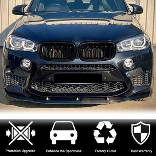 Priekšējā bufera lūpas uzlika Lip V3 (F86, oglekļa šķiedra) BMW X6 F16 2014–2019 foto 3