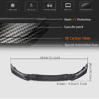 BMW X6 F16 2014–2019 Priekšējā bampera lūpa Lip V1 (Base, Carbon) foto 5