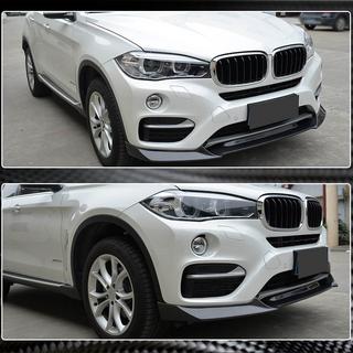 Priekšējā bampera lūpa Lip V1 (Base, Carbon) BMW X6 F16 2014–2019 foto 4