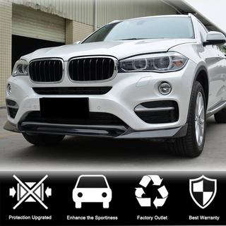 Priekšējā bufera lūpas spoilers Lip V2 (Base, oglekļa šķiedra) BMW X6 F16 2014–2019 foto 3