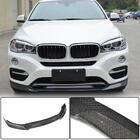 BMW X6 F16 2014–2019 Priekšējā bampera lūpa FRP V3 (Base) foto 1