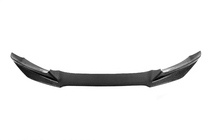 BMW X6 F16 2014–2019 Priekšējā bampera lūpas uzlika Lip (M-Sport, oglekļa šķiedra) foto 3