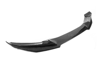 BMW X6 F16 2014–2019 Priekšējā bampera lūpas uzlika Lip (M-Sport, oglekļa šķiedra) foto 4