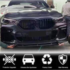 BMW X6 G06 2019–2027 Priekšējā bampera lūpa Lip (M-Sport 2018-2022, karbonšķiedra) foto 2