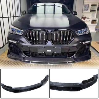 Priekšējā bampera lūpa Lip (M-Sport 2018-2022, karbonšķiedra) BMW X6 G06 2019–2027 foto 1