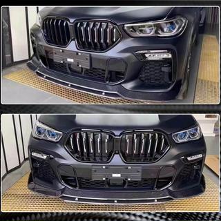 Priekšējā bampera lūpa Lip (M-Sport 2018-2022, karbonšķiedra) BMW X6 G06 2019–2027 foto 3