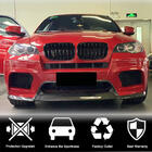 BMW X6 E71 2008–2014 Priekšējā bampera lūpas spoileris Lip V2 (X6M, oglekļa šķiedra) foto 2
