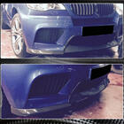 BMW X6 E71 2008–2014 Priekšējā bampera lūpas spoileris Lip V2 (X6M, oglekļa šķiedra) foto 3