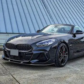 Priekšējā bampera lūpas uzlika Lip V2 (M-Sport, karbons) foto 3