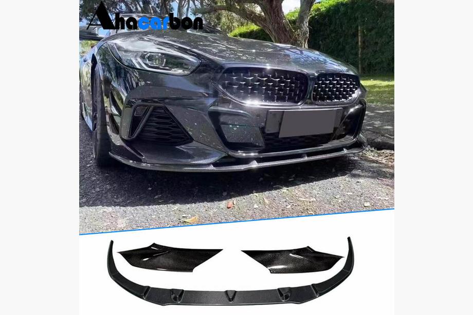 BMW Z4 (G29) 2018– Priekšējā bampera lūpas uzlika Lip V2 (M-Sport, karbons) Image