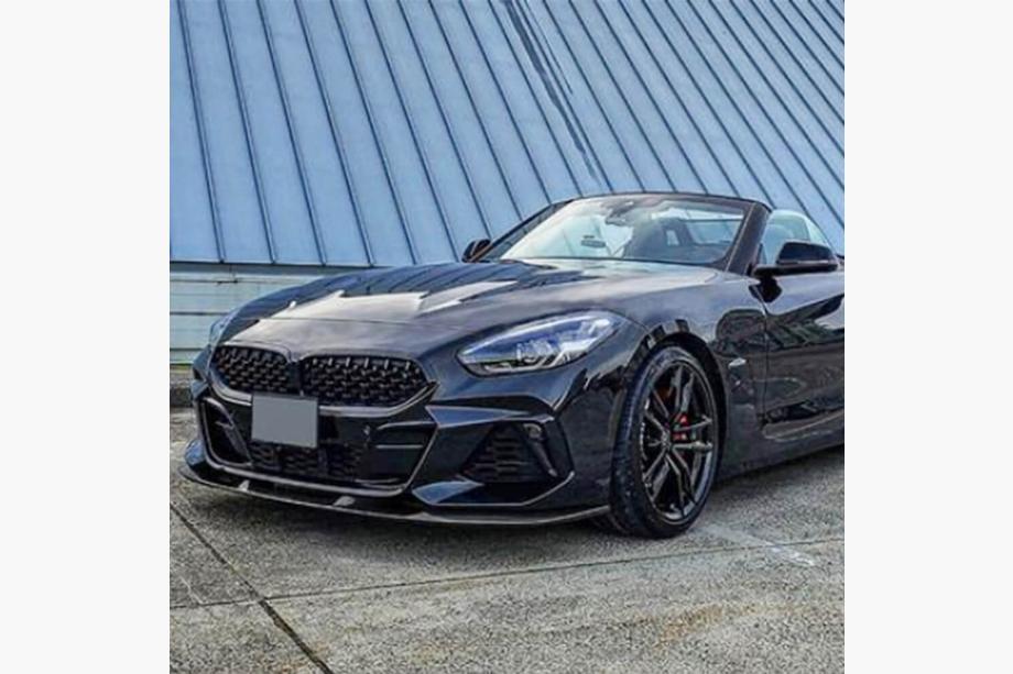 BMW Z4 (G29) 2018– Priekšējā bampera lūpa (lip spojleris) Carbon V4 (M-Sport) Foto 3