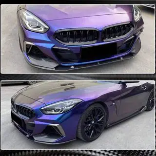 Priekšējā bufera lūpa Lip V5 (M-Sport, oglekļa šķiedra) foto 4