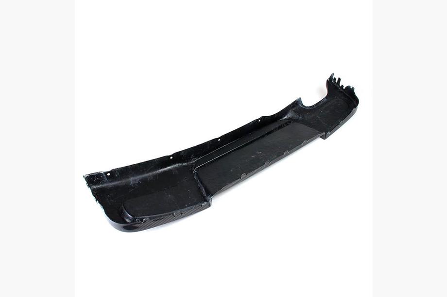 BMW 1. sērija E81/E82/E87/E88 2004–2011 Aizmugurējā bampera difuzors V2 (E87 M-Sport, oglekļa šķiedra) Foto 5