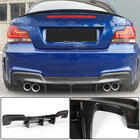 BMW 1. sērija E81/E82/E87/E88 2004–2011 Aizmugurējā bampera difuzors (1M E82, oglekļa šķiedra) foto 2