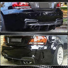 BMW 1. sērija E81/E82/E87/E88 2004–2011 Aizmugurējā bampera difuzors (1M E82, oglekļa šķiedra) foto 5