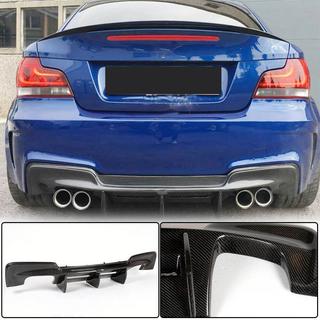 Aizmugurējā bampera difuzors (1M E82, oglekļa šķiedra) BMW 1. sērija E81/E82/E87/E88 2004–2011 foto 2
