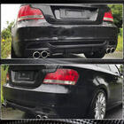 BMW 1. sērija E81/E82/E87/E88 2004–2011 Aizmugurējā bampera difuzors V2 (E82/E88 M-Sport, oglekļa šķiedra) foto 11