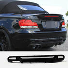 BMW 1. sērija E81/E82/E87/E88 2004–2011 Aizmugurējā bufera difuzors FRP V3 (E82/E88 M Sport) foto 1