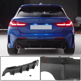 Aizmugurējā bampera difuzors (M-Sport, oglekļa šķiedra) BMW 1. sērija F40 2019–2024 foto 1