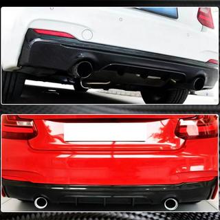 Aizmugurējā bampera difuzors V1 (F22/F23 M-Sport, oglekļa šķiedra) BMW 2. sērija F22/F23 2014–2021 foto 4