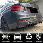 BMW 2. sērija F22/F23 2014–2021 Aizmugurējā bampera difuzors V2 (F22/F23 M-Sport, karbonšķiedra) foto 3