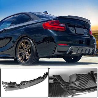 Aizmugurējā bufera difuzors V4 (F22/F23 M-Sport, karbons) BMW 2. sērija F22/F23 2014–2021 foto 2