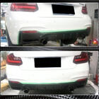 BMW 2. sērija F22/F23 2014–2021 Aizmugurējā bufera difuzors FRP V5 (F22/F23 M Sport) foto 4
