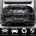 BMW 2. sērija F22/F23 2014–2021 Aizmugurējā bampera difuzors V1 (F87 M2/M2C, oglekļa šķiedra) foto 7