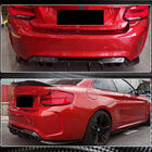 BMW 2. sērija F22/F23 2014–2021 Aizmugurējā bampera difuzors V1 (F87 M2/M2C, oglekļa šķiedra) foto 9