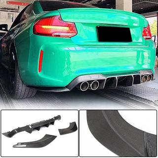 Aizmugurējā bampera difuzors V2 (F87 M2/M2C, oglekļa šķiedra) BMW 2. sērija F22/F23 2014–2021 foto 1