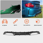BMW 2. sērija F22/F23 2014–2021 Aizmugurējā bampera difuzors V6 (F87 M2/M2С, oglekļa šķiedra) foto 2