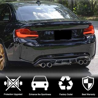 Aizmugurējā bampera difuzors V6 (F87 M2/M2С, oglekļa šķiedra) BMW 2. sērija F22/F23 2014–2021 foto 3