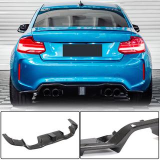 V7 aizmugurējā bufera difuzors (F87 M2/M2C, oglekļa šķiedra) BMW 2. sērija F22/F23 2014–2021 foto 1