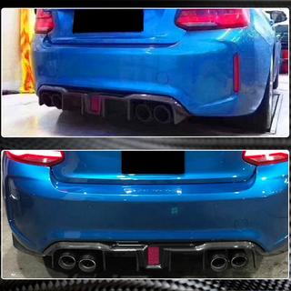 V8 aizmugurējā bufera difuzors (F87 M2/M2C, carbon) BMW 2. sērija F22/F23 2014–2021 foto 4