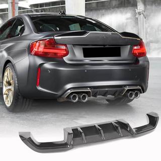 Aizmugurējā bufera difuzors V5 (F87 M2/M2C, oglekļa šķiedra) BMW 2. sērija F22/F23 2014–2021 foto 1